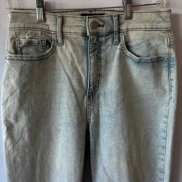 Banana Republic Women's Light Wash Curvy High-Rise Skinny Jeans Size 28/6 - Picture 2 of 9